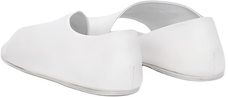 (Women) Marsèll Arsella 'White Open-Toe Flat' MW1902150110 Shop (Women) Marsèll Arsella 'White Open-Toe Flat' MW1902150110