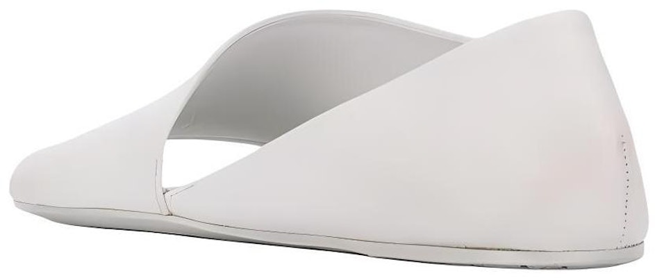 (Women) Marsèll Arsella 'White Open-Toe Flat' MW1902150110 Purchase (Women) Marsèll Arsella 'White Open-Toe Flat' MW1902150110