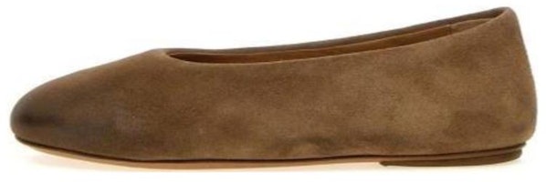 (Women) Marsèll Ballet Flat Low Top 'Brown Suede Slip-On' MW7070197310 (Women) Marsèll Ballet Flat Low Top 'Brown Suede Slip-On' MW7070197310