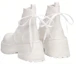 Purchase (Women) Marsèll Carretta Leather Lace-Up Ankle Boots 'White' MW5596150110
