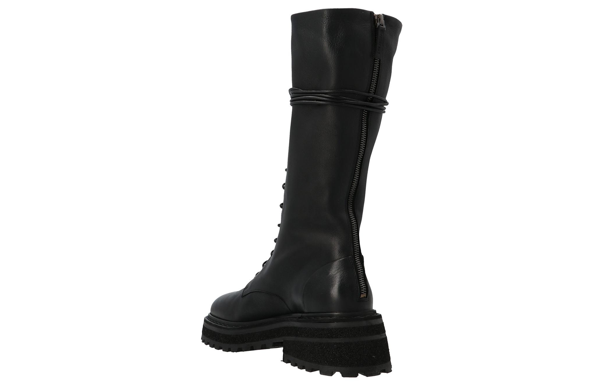 (W) Marsèll Carro Boots 'Smooth Black Lace-Up' 圖 4