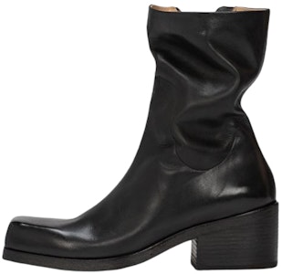 (W) 마르셀 카셀로 블랙 스퀘어토 레더 앵클 부츠 MW6665193666 Buy (W) 마르셀 카셀로 블랙 스퀘어토 레더 앵클 부츠 MW6665193666