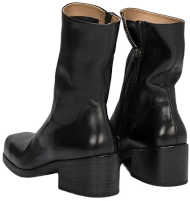 (W) 마르셀 카셀로 블랙 스퀘어토 레더 앵클 부츠 MW6665193666 Purchase (W) 마르셀 카셀로 블랙 스퀘어토 레더 앵클 부츠 MW6665193666