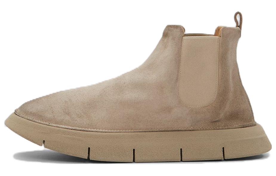 (W) Marsèll Chelsea Boot 'Grey Leather Round Toe'