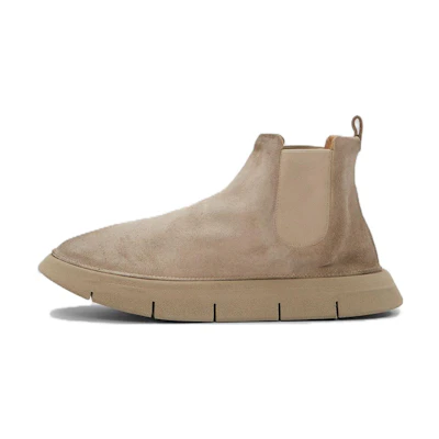 (W) Marsèll Chelsea Boot 'Grey Leather Round Toe'