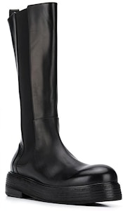 (W) Marsèll 黑色中筒切尔西靴 '黑色厚底' MW6216172666 Order (W) Marsèll 黑色中筒切尔西靴 '黑色厚底' MW6216172666