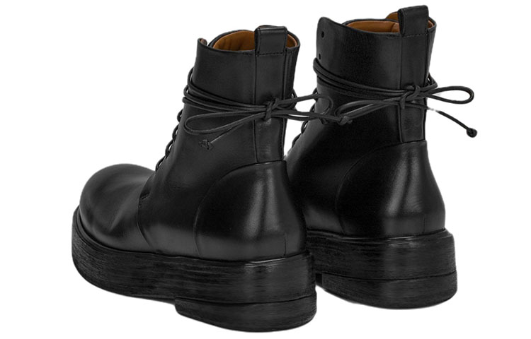 (W) Marsèll Classic Platform Lace-Up Boot 'Black' 圖 4