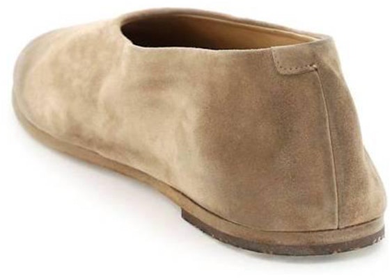 (W) Marsèll Coltellaccio棕色绒面芭蕾平底鞋 MW2105310 Shop (W) Marsèll Coltellaccio棕色绒面芭蕾平底鞋 MW2105310