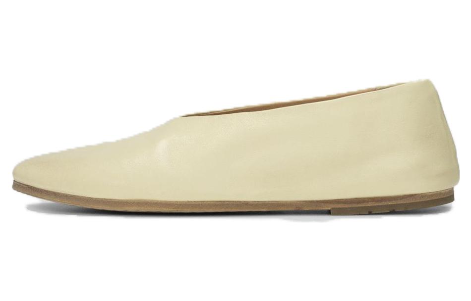 (W) Marsèll Coltellaccio 'Yellow Leather Slip-On'