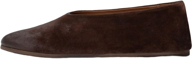 (Women) Marsèll Coltellaccio Slip-On Flats 'Brown Velvet' MW2105098490 (Women) Marsèll Coltellaccio Slip-On Flats 'Brown Velvet' MW2105098490