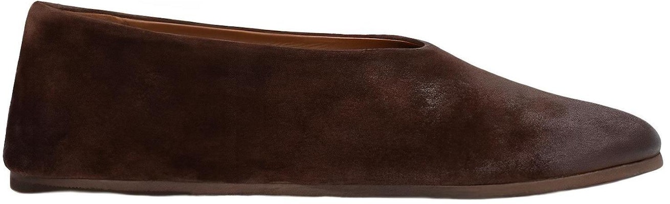 (Women) Marsèll Coltellaccio Slip-On Flats 'Brown Velvet' MW2105098490 Order (Women) Marsèll Coltellaccio Slip-On Flats 'Brown Velvet' MW2105098490