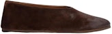 (W) Marsèll Coltellaccio Slip-On Flats 'Coklat Velvet' MW2105098490