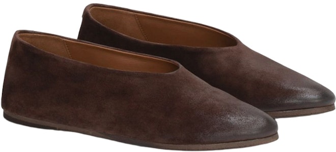 Marsèll馬塞爾 Coltellaccio 絨面 時尚套腳 平底鞋 女款 棕色 Shop Marsèll馬塞爾 Coltellaccio 絨面 時尚套腳 平底鞋 女款 棕色