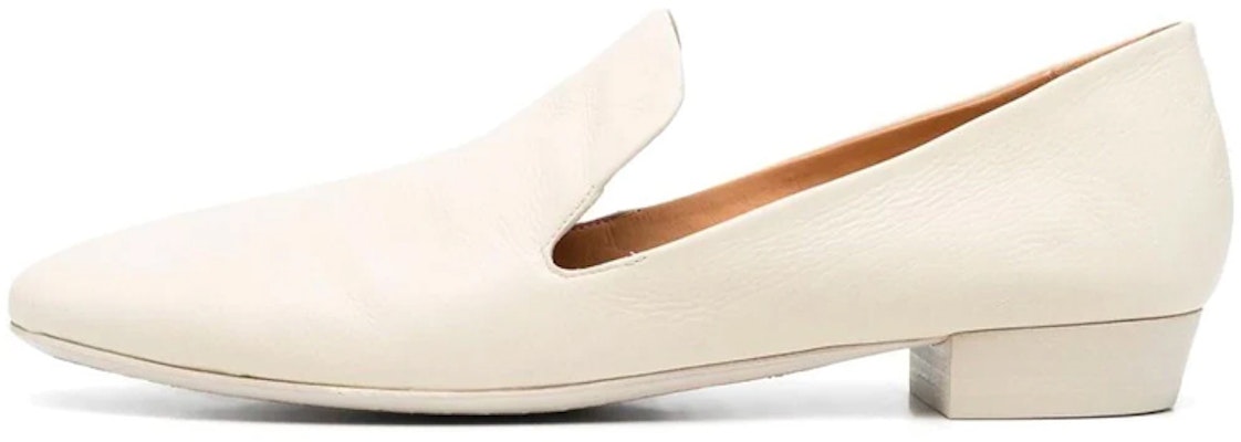 (Women) Marsèll Coltellino 'White Leather Slip-On Loafer' MW2834157118 Buy (Women) Marsèll Coltellino 'White Leather Slip-On Loafer' MW2834157118