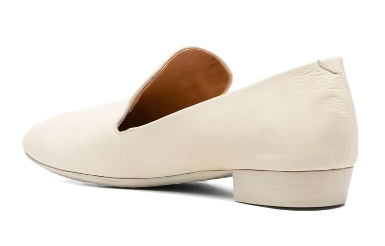Shop (Women) Marsèll Coltellino 'White Leather Slip-On Loafer' MW2834157118