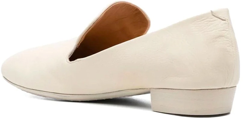 (Women) Marsèll Coltellino 'White Leather Slip-On Loafer' MW2834157118 Shop (Women) Marsèll Coltellino 'White Leather Slip-On Loafer' MW2834157118