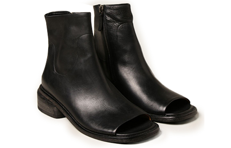 (W) Marsèll Cut-Out Ankle Boots 'Black' 圖 2