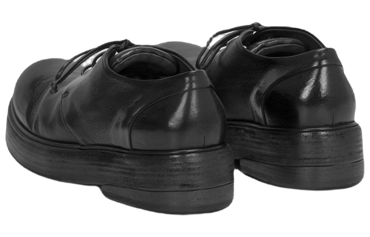 (W) Marsèll Derby Flat 'Fashion Black Leather' 圖 4