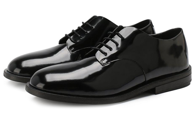 (W) Marsèll Derby Flat 'Smooth Patent Black' 圖 2