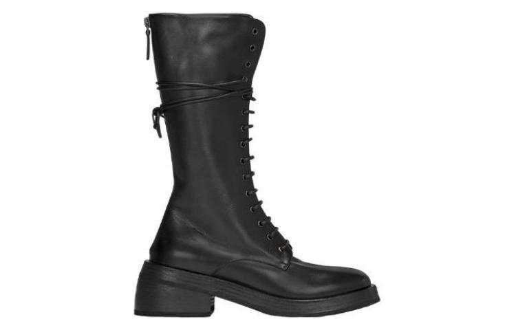 Order (W) 마르셀 폰델로 블랙 레더 하이탑 부츠 (or) 마르셀 폰델로 블랙 하이탑 MW6056118666