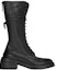 Order (W) Marsèll Fondello 'But Hitam Kulit Boot Tinggi Fesyen' MW6056118666