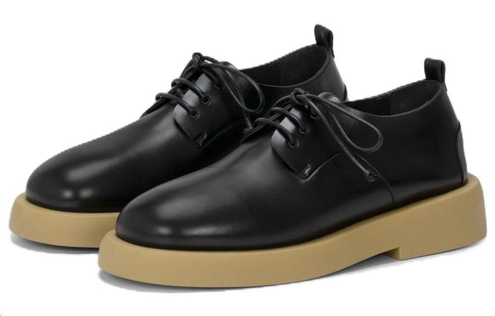 Lookbook (W) マルセル ゴメッロ レザーレースアップ (黒) MWG471172666S870