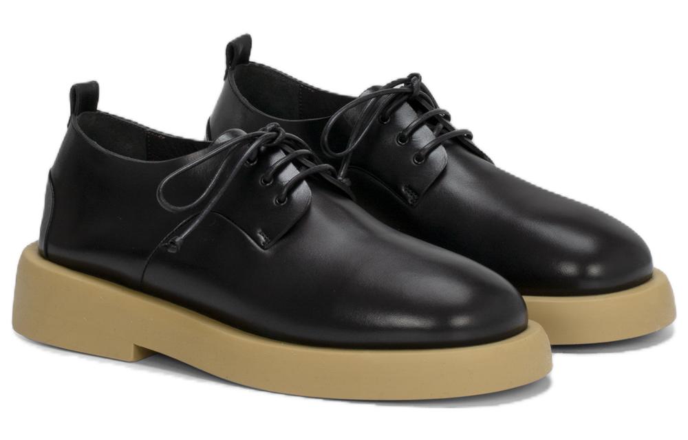 Shop (W) マルセル ゴメッロ レザーレースアップ (黒) MWG471172666S870