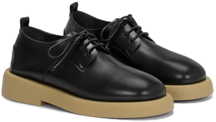 (W) 마르셀 검멜로 블랙 가죽 레이스업 MWG471172666S870 Shop (W) 마르셀 검멜로 블랙 가죽 레이스업 MWG471172666S870