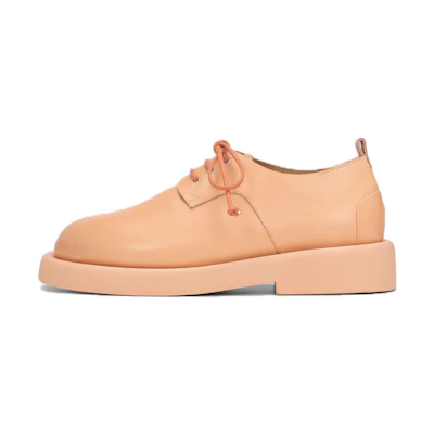 (W) Marsèll Gommello 'Orange Leather Lace-Up'