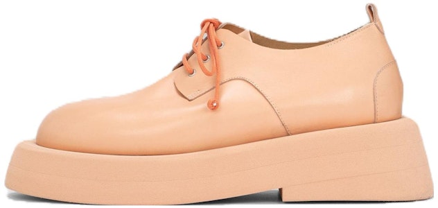 (W) マルセル ゴムメローネ オレンジ レザー レースアップ MWG550193501 Buy (W) マルセル ゴムメローネ オレンジ レザー レースアップ MWG550193501