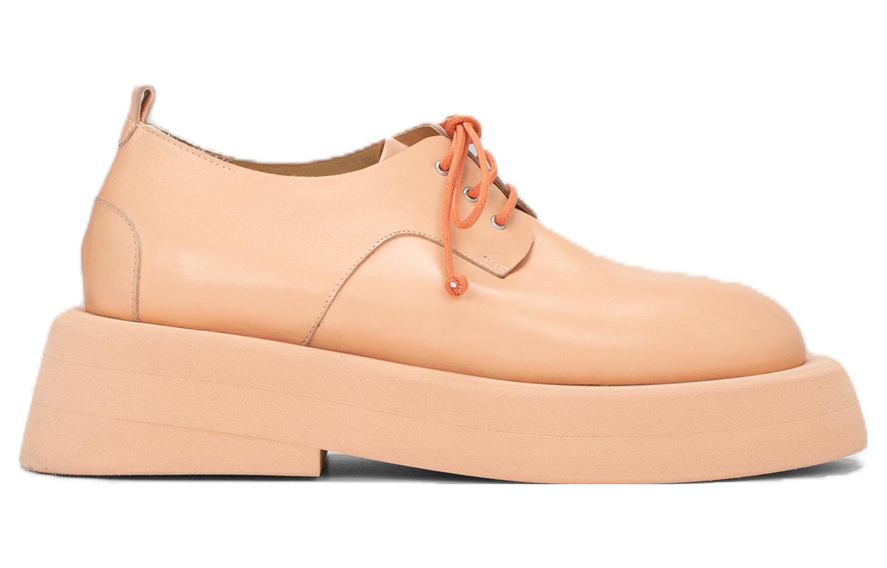 Order (Women) Marsèll Gommellone 'Orange Leather Lace-Up' MWG550193501