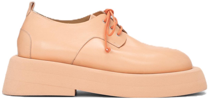 (Women) Marsèll Gommellone 'Orange Leather Lace-Up' MWG550193501 Order (Women) Marsèll Gommellone 'Orange Leather Lace-Up' MWG550193501