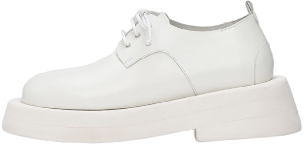 (W) Marsèll Gommellone白色平底系带皮鞋 MWG550196110 Buy (W) Marsèll Gommellone白色平底系带皮鞋 MWG550196110