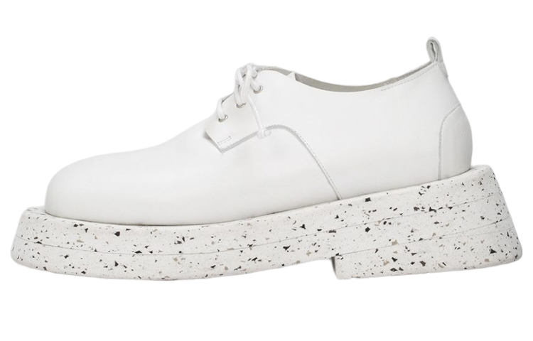 (Women) Marsèll Gommellone 'White Leather Lace-Up' MWG550196110SB10