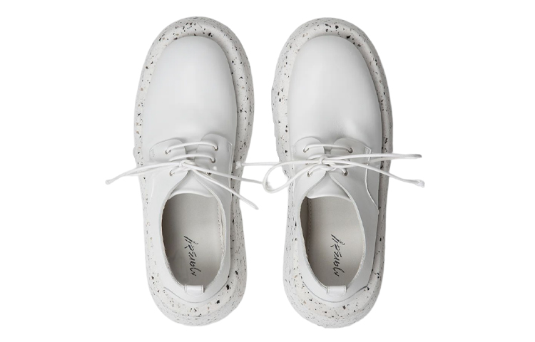 Lookbook (W) Marsèll Gommellone 'Zapatos Blancos de Cuero con Cordones' MWG550196110SB10