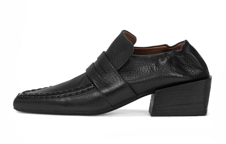 (Women) Marsèll High Heel Leather 'Black' MW6586188666