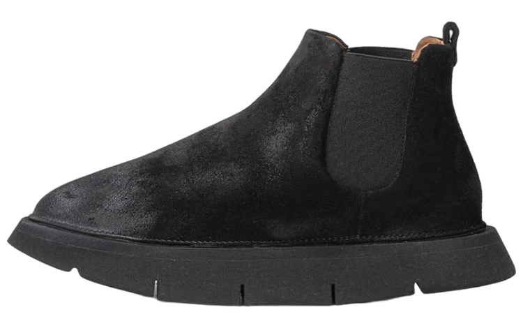 (W) Marsèll Intagliata Chelsea Boot 'Black Suede'