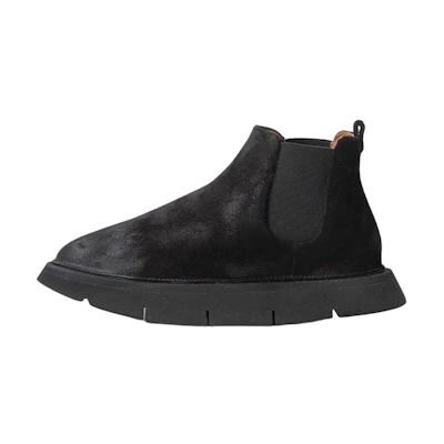 (W) Marsèll Intagliata Chelsea Boot 'Black Suede'