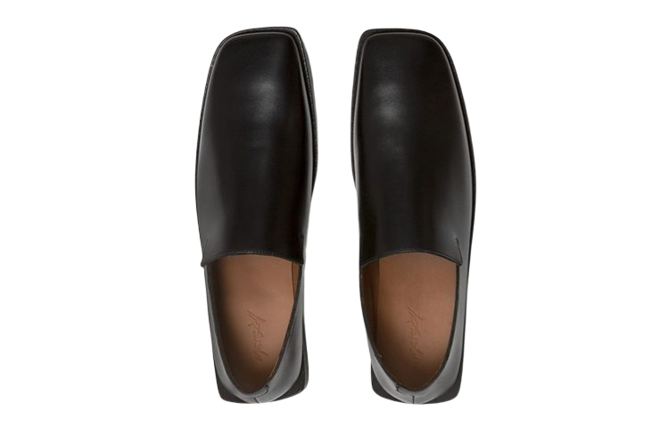 (W) Marsèll Lamiera 'Black Leather Loafers' 圖 3