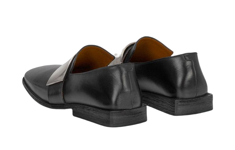 (W) Marsèll Lamiera 'Metallic Decor Black Leather Loafer' 圖 4