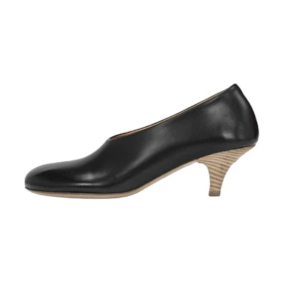 (W) Marsèll Leather 4.5cm 'Simple Black Stiletto'