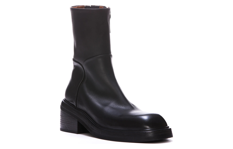 (W) Marsèll Leather Ankle Boot 'Fashion Black' 圖 2