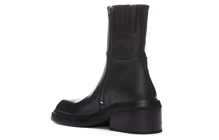(W) Marsèll Leather Ankle Boot 'Fashion Black' 圖 3