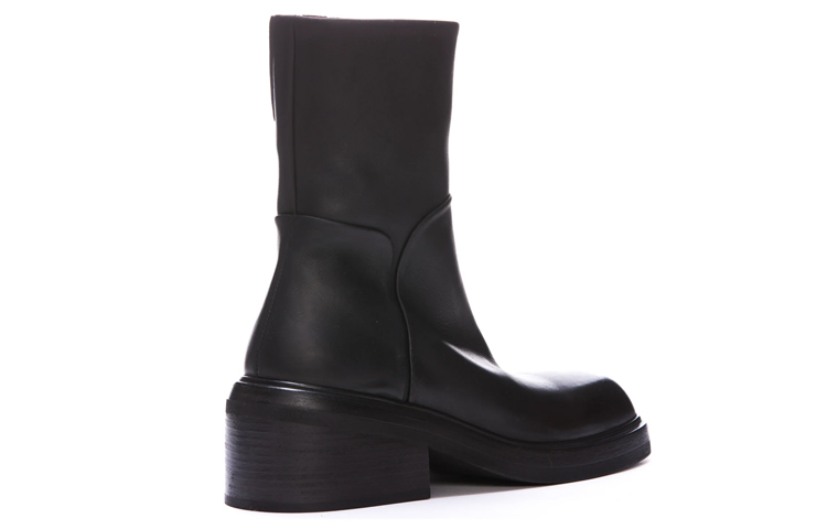 (W) Marsèll Leather Ankle Boot 'Fashion Black' 圖 4