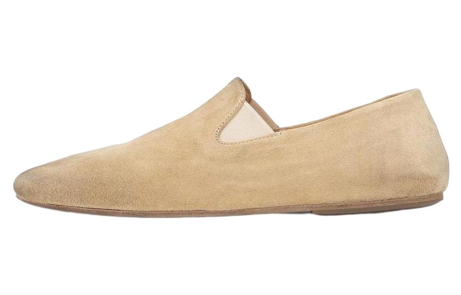 (W) Marsèll Leather Casual Flats 'Khaki CMFT'