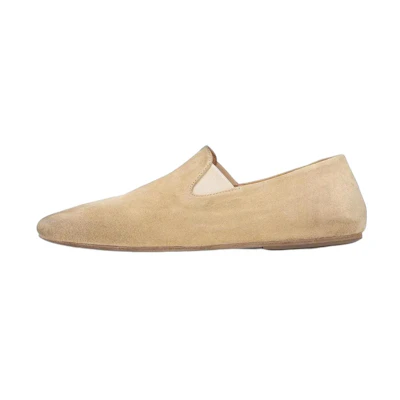 (W) Marsèll Leather Casual Flats 'Khaki CMFT'