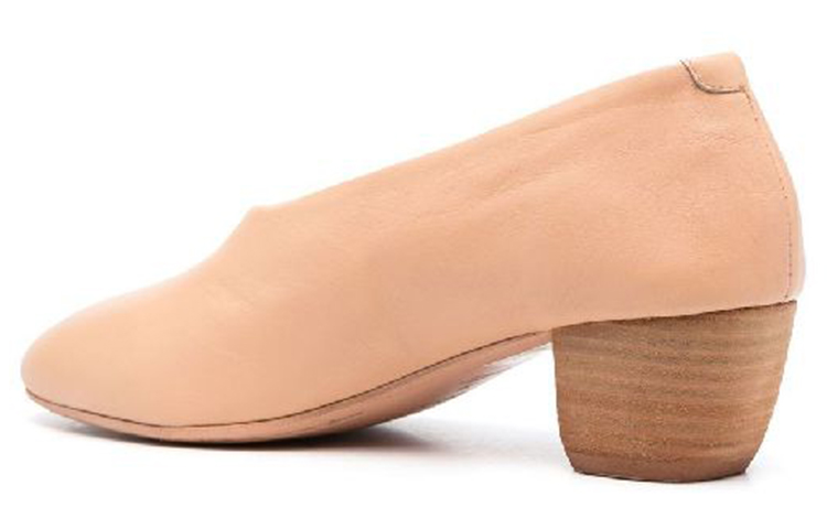 Lookbook (W) Marsèll Zapatos de Tacón Alto Puntiagudos Sin Cordones 'Nude' en Piel MW4207097381