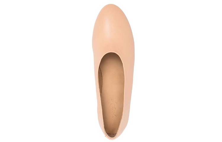 Shop (W) Marsèll Zapatos de Tacón Alto Puntiagudos Sin Cordones 'Nude' en Piel MW4207097381