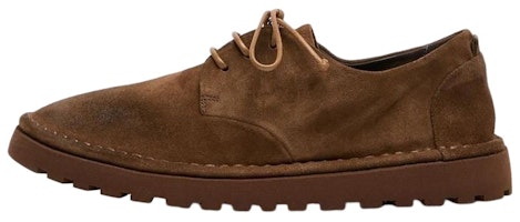 (Women) Marsèll Leather Flat Lace-up 'Brown' MWG112M141490 (Women) Marsèll Leather Flat Lace-up 'Brown' MWG112M141490