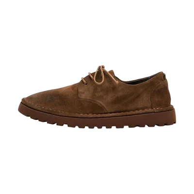 (W) Marsèll Leather Flat Lace-up 'Brown'